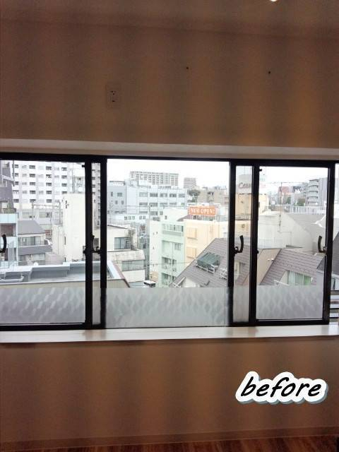 サガワトーヨー住器の窓 リフォーム LIXILの内窓「インプラス」の施工前の写真1