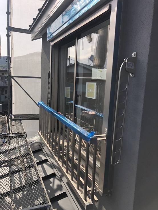バンダイトーヨー住器の窓手すり/物干し工事!!!の施工後の写真3